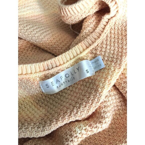 Seafolly Terrain Knit Midi Dress in Sands Small - Picture 8 of 9